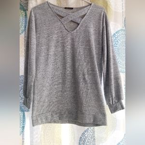 White Birch grey long sleeve